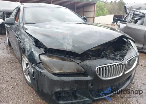 2014 BMW 650I Gran Coupe xDrive from USA, damaged, VIN WBA6B4C53ED099350